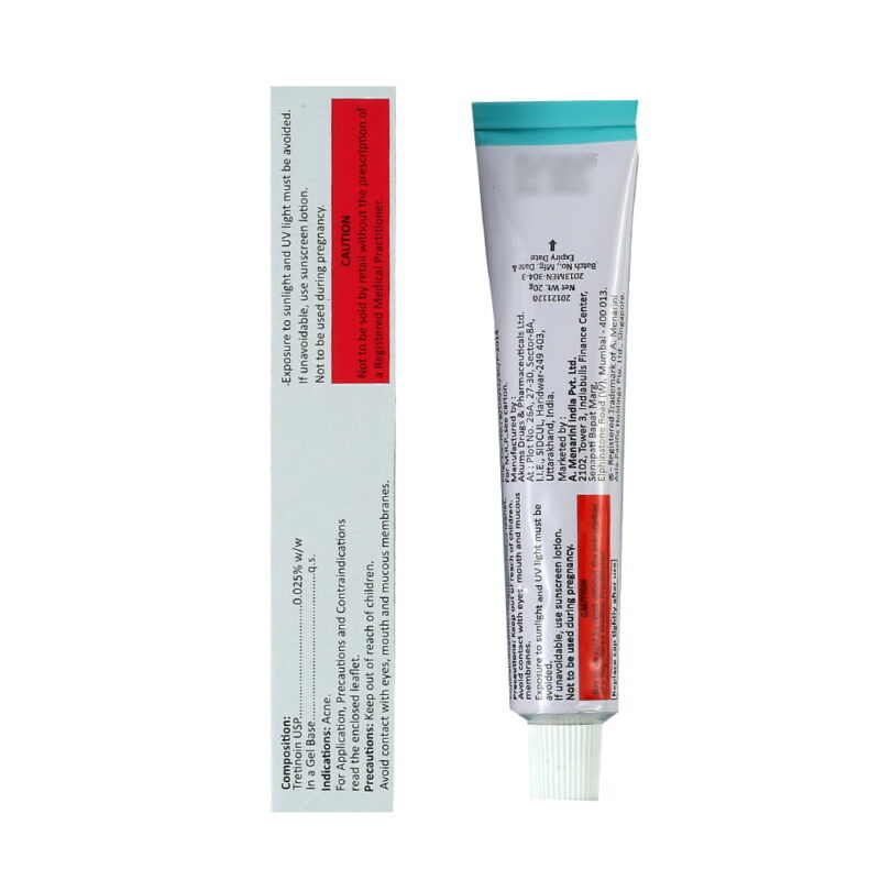 Tretinoin Gel 0.025 (Retin A) | A ret - Image 2